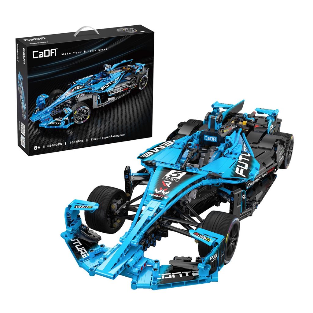Risa Racing CADA: ELECTRIC SUPER RACING CAR - 1667 PZAS | JUGUETERIA PLANETA RISA